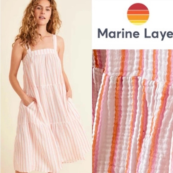 Marine Layer Dresses & Skirts - Marine Layer Striped Sundress with pockets